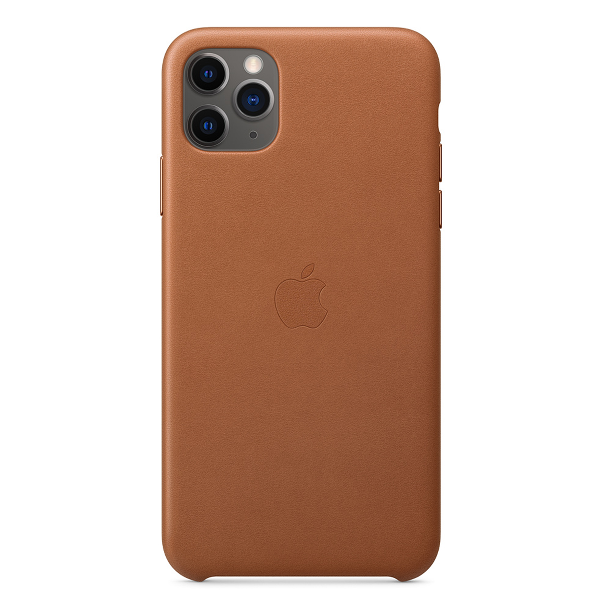 iPhone 11 Pro Max Leather Case Saddle Brown